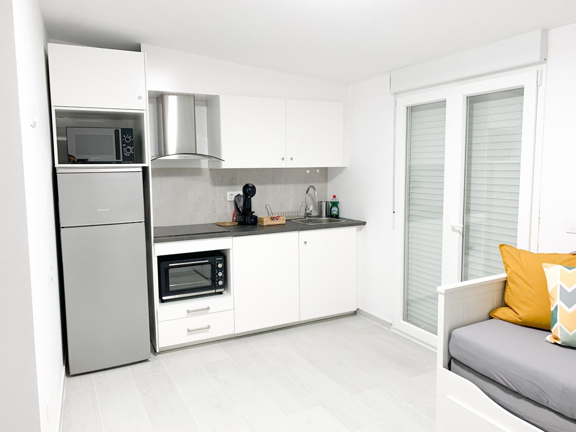 Estudio Con Terraza En La Playa Sanxenxo Luaran gambar