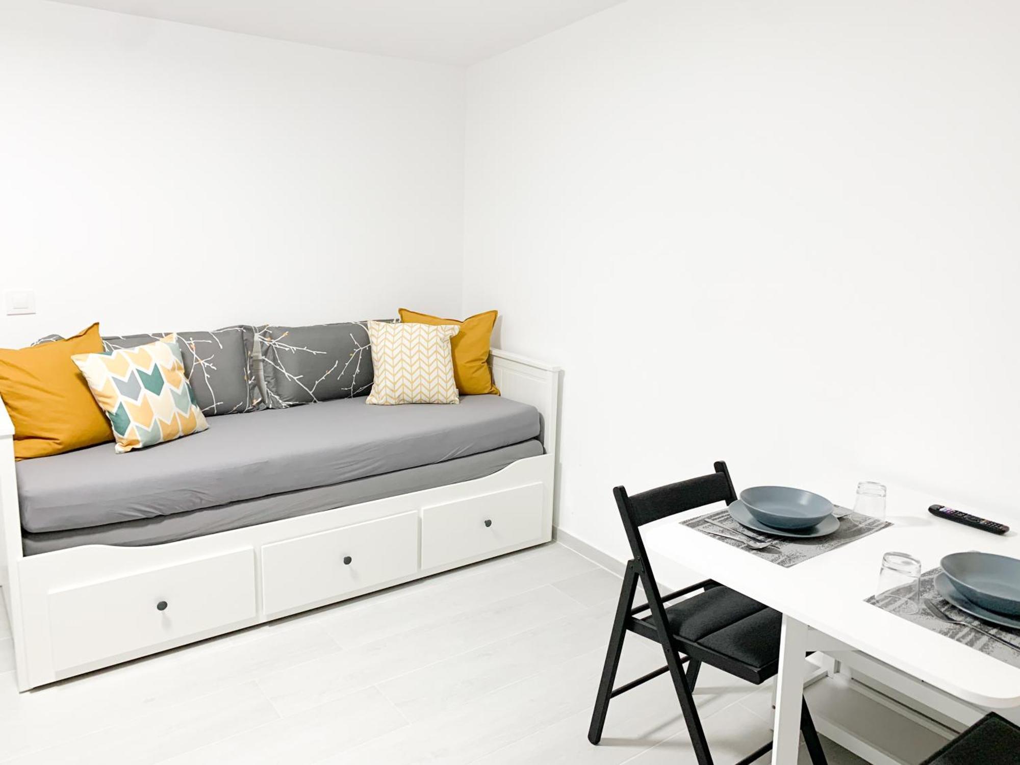 Estudio Con Terraza En La Playa Sanxenxo Luaran gambar