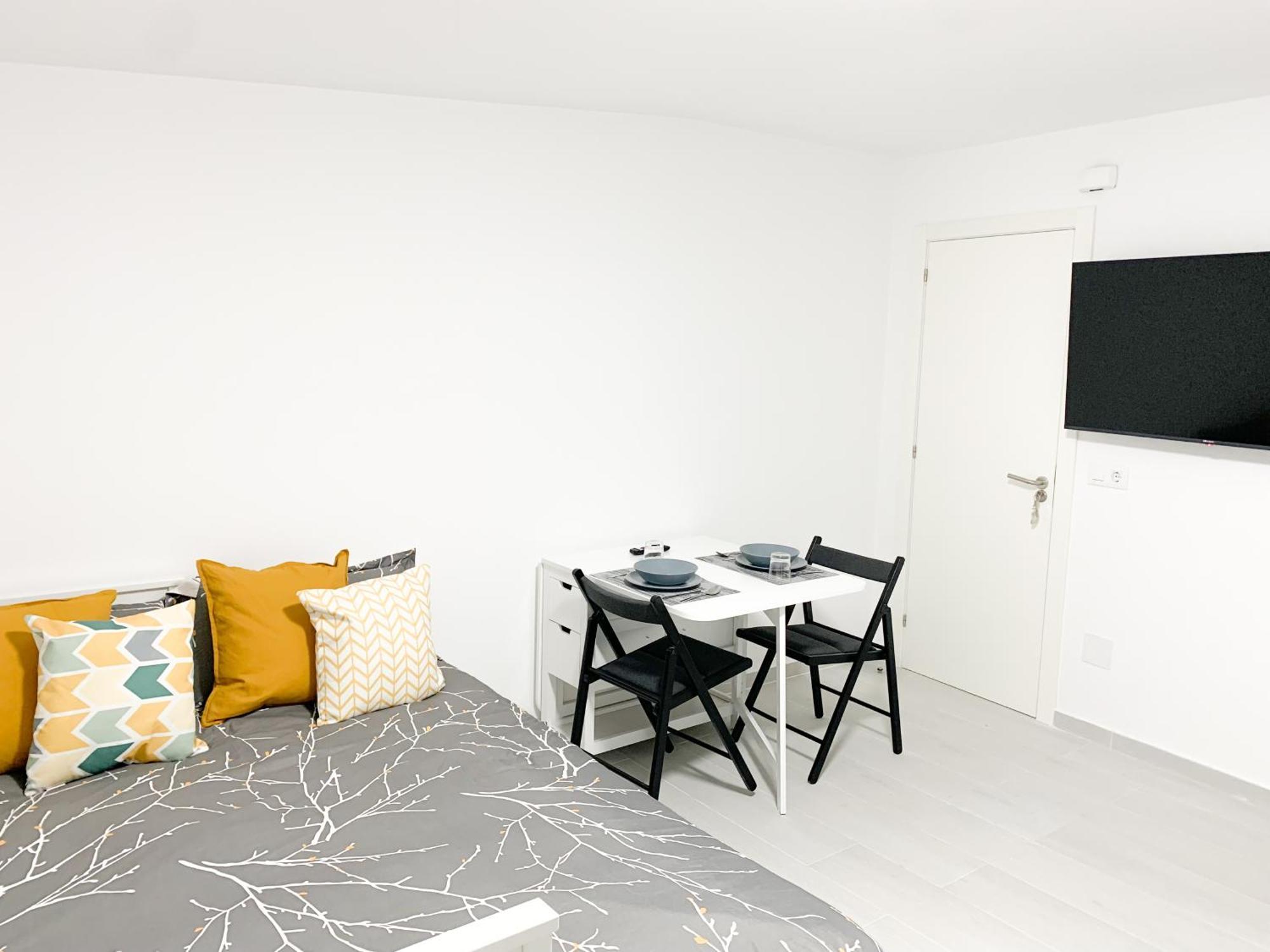 Estudio Con Terraza En La Playa Sanxenxo Luaran gambar